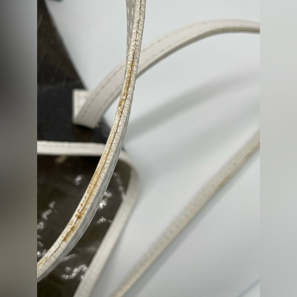 Rare Vintage Clear Black Zucca FF PVC Shopper Tote with Pouch - Picture 13 of 16